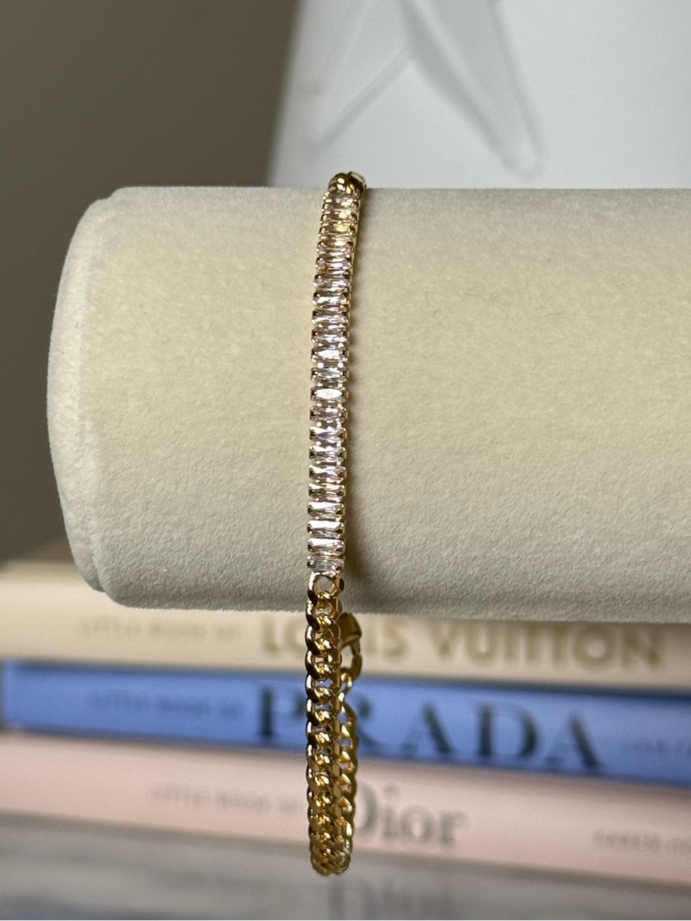 Goldoro 18k Yellow Gold (GF) Layered 7” Bracelet. Brand New! #393